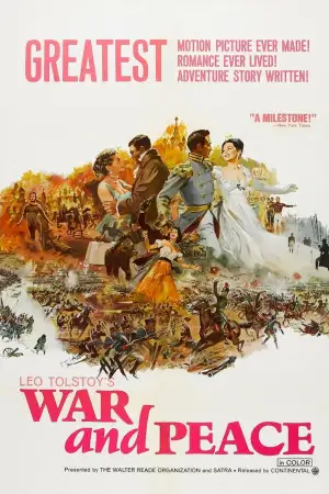 Poster to the movie "War and Peace" #817473