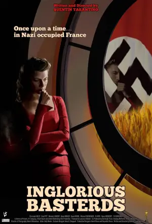 Poster to the movie "Inglourious Basterds" #556763