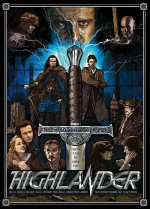 Poster to the movie "Highlander" #803378