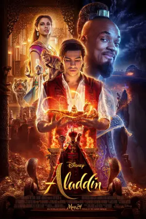 Poster to the movie "Aladdin" #634081