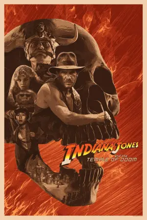 Poster to the movie "Indiana Jones and the Temple of Doom" #587894