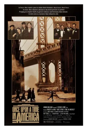 Poster to the movie "Once Upon a Time in America" #749378