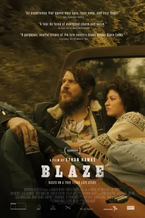 Poster to the movie "Blaze" #696828