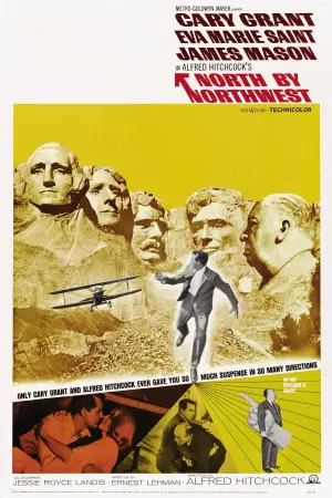 Poster to the movie "North by Northwest" #672547