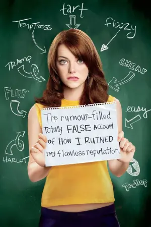 Poster to the movie "Easy A" #261118