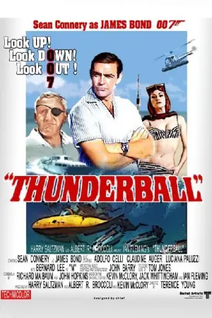 Poster to the movie "Thunderball" #640919