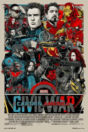 Poster to the movie "Captain America: Civil War" #15994