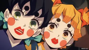 Backdrop to the movie "Demon Slayer: Kimetsu no Yaiba Entertainment District Infiltration Arc" #618081