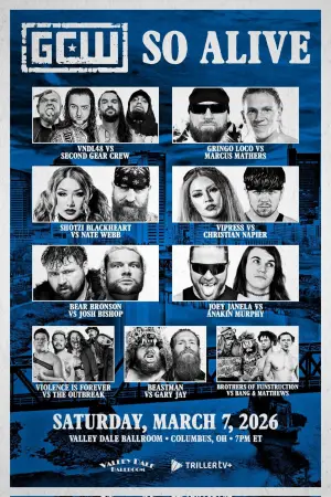 Poster to the movie "GCW So Alive 2026" #795007