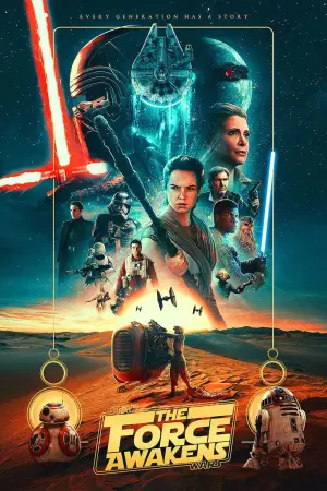 Poster to the movie "Star Wars: The Force Awakens" #578015