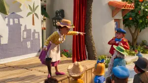 Backdrop to the movie "Three Robbers and a Lion" #197406