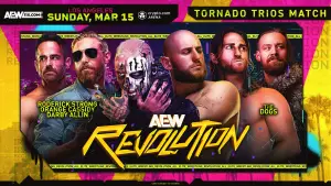 Backdrop to the movie "AEW Revolution" #768876