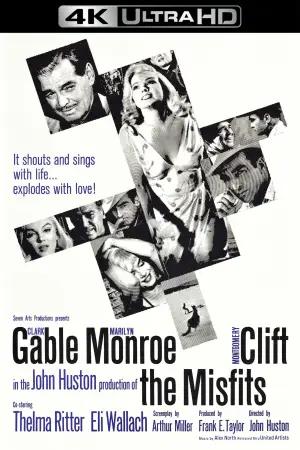 Poster to the movie "The Misfits" #858304