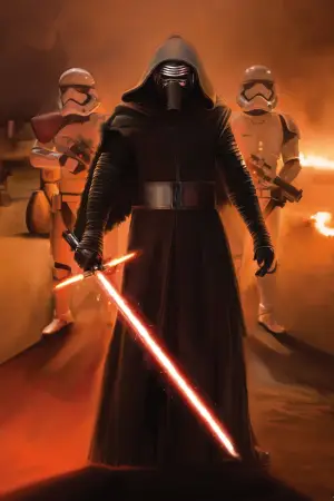 Poster to the movie "Star Wars: The Force Awakens" #833157