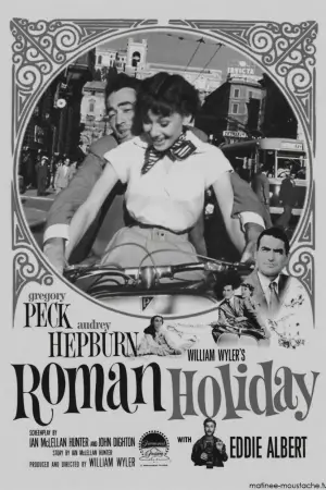 Poster to the movie "Roman Holiday" #838754