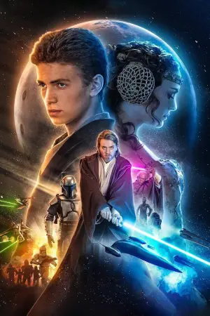 Poster to the movie "Star Wars: Episode II - Attack of the Clones" #617151