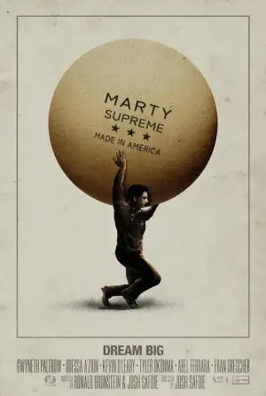 Poster to the movie "Marty Supreme" #508808