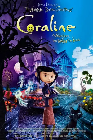 Poster to the movie "Coraline" #522607