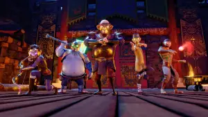 Backdrop to the movie "Heroes of the Golden Masks" #763449