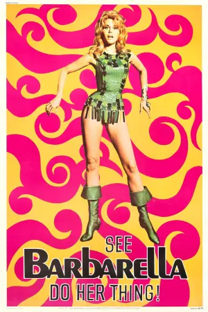Poster to the movie "Barbarella" #923116