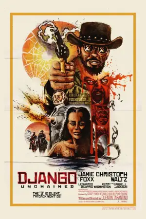 Poster to the movie "Django Unchained" #583979
