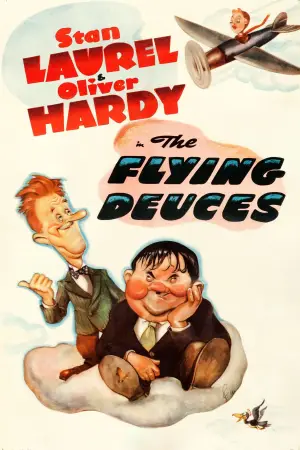 Poster to the movie "The Flying Deuces" #870332