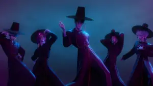 Backdrop to the movie "KPop Demon Hunters" #510656