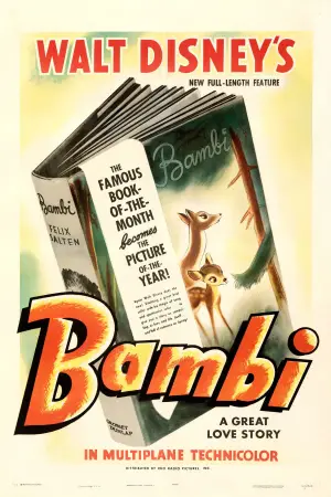Poster to the movie "Bambi" #669495