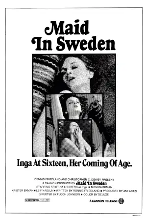 Poster to the movie "Maid in Sweden" #891730