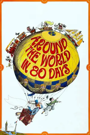 Poster to the movie "Around the World in Eighty Days" #811879
