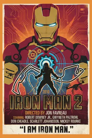 Poster to the movie "Iron Man 2" #555115