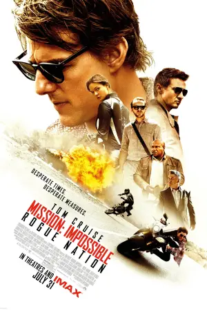 Poster to the movie "Mission: Impossible - Rogue Nation" #591365