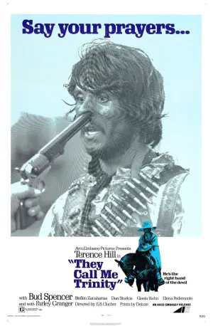 Poster to the movie "They Call Me Trinity" #860002