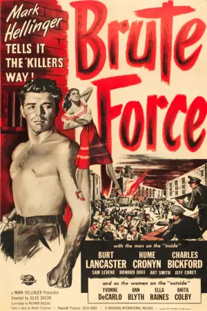 Poster to the movie "Brute Force" #697647