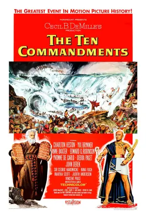 Poster to the movie "The Ten Commandments" #676200