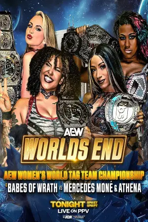 Poster to the movie "AEW Worlds End 2025" #935003
