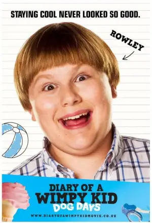 Poster to the movie "Diary of a Wimpy Kid: Dog Days" #506873