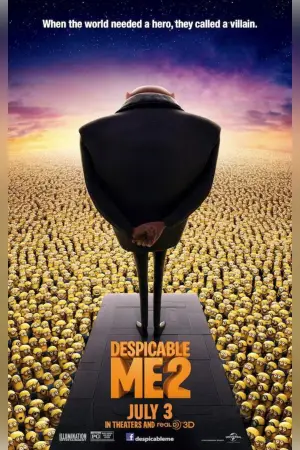 Poster to the movie "Despicable Me 2" #596556