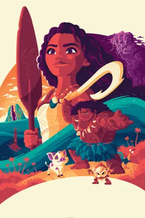 Poster to the movie "Moana 2" #547276