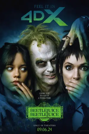 Poster to the movie "Beetlejuice Beetlejuice" #566270