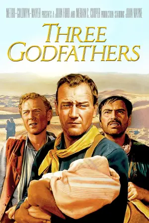 Poster to the movie "3 Godfathers" #693528