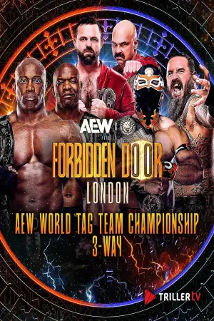 Poster to the movie "AEW x NJPW: Forbidden Door 2025" #671468