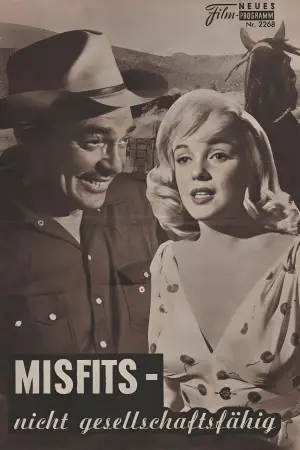 Poster to the movie "The Misfits" #858309