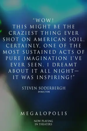 Poster to the movie "Megalopolis" #596067