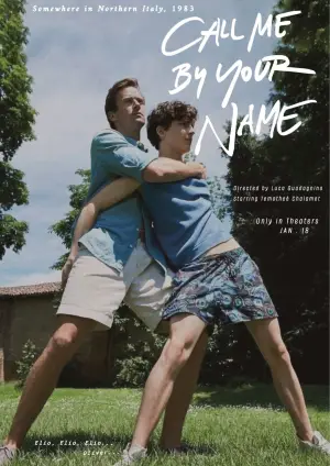 Poster to the movie "Call Me by Your Name" #836926