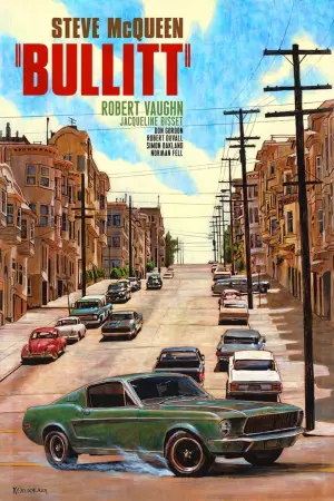 Poster to the movie "Bullitt" #809478