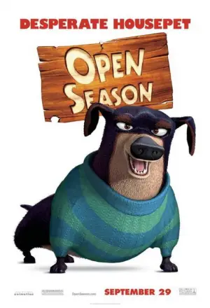 Poster to the movie "Open Season" #788840