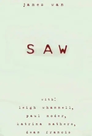 Poster to the movie "Saw" #59521