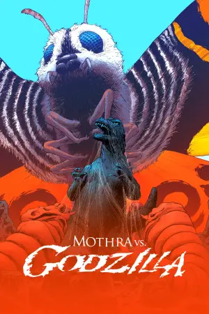 Poster to the movie "Mothra vs. Godzilla" #811390
