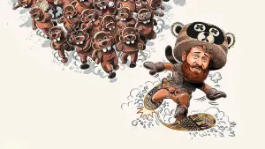 Backdrop to the movie "Hundreds of Beavers" #756221